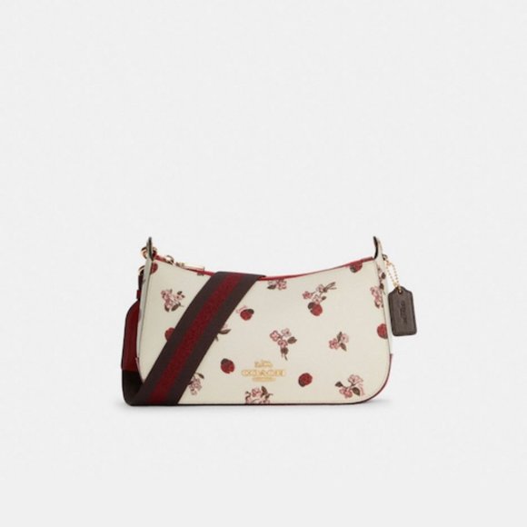 Coach Jes Baguette With Ladybug Floral Print  C7973 - Picture 8 of 9